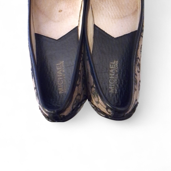 Michael Kors Fulton Moc Flats Monogram Jacquard Logo Loafers w/ Box - Picture 6 of 14